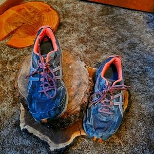 Camo ASICS tennis shoes